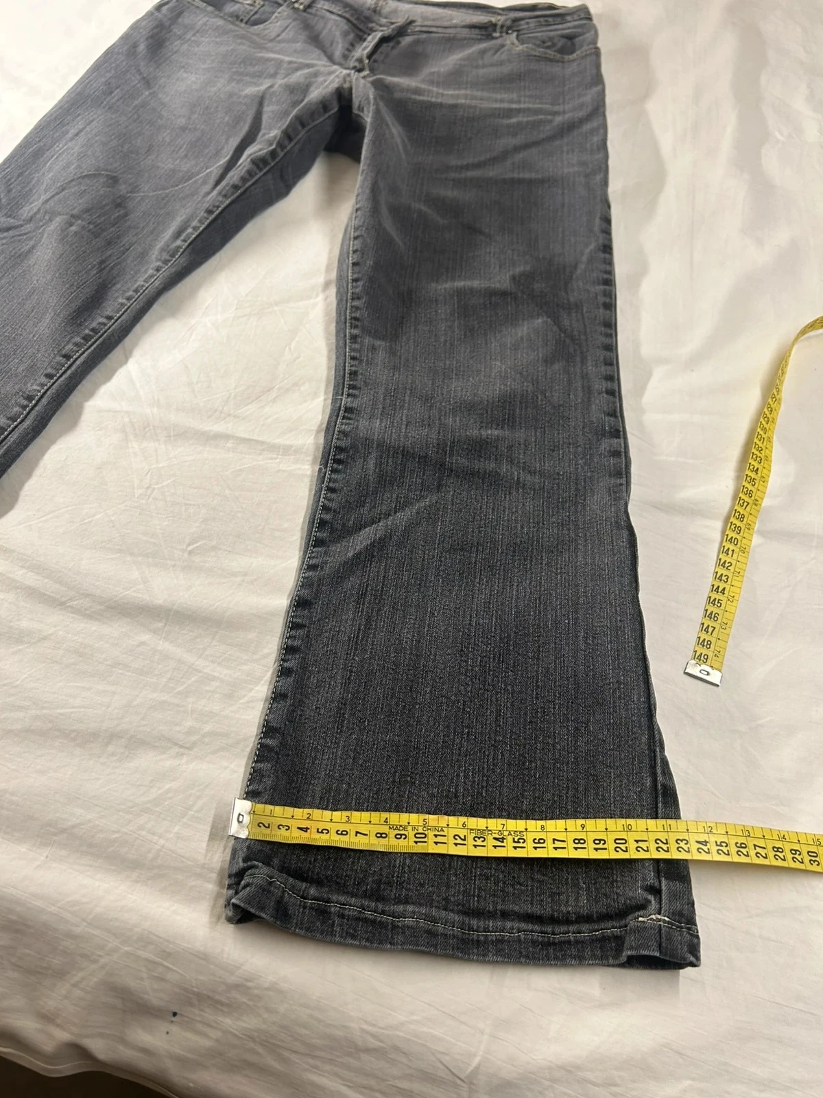 Grey black Vetissimo straight jeans size 48 – photo 6